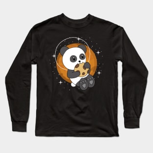 Space Panda Cookie Long Sleeve T-Shirt